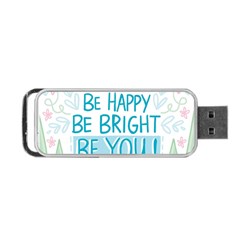 Motivation Positive Inspirational Portable Usb Flash (one Side) by Sapixe