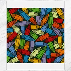 Colored Pencils Pens Paint Color Canvas 8  X 10  by Sapixe
