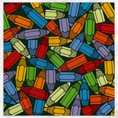 Colored Pencils Pens Paint Color Canvas 16  X 16   by Sapixe