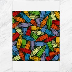Colored Pencils Pens Paint Color Canvas 12  X 18   by Sapixe