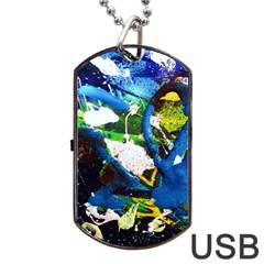 Avocado 2 Dog Tag Usb Flash (two Sides) by bestdesignintheworld