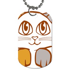 Animal Cat Feline Kitten Pet Dog Tag (two Sides) by Sapixe
