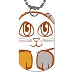 Animal Cat Feline Kitten Pet Dog Tag (Two Sides) Back