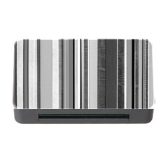 Shades Of Grey Wood And Metal Memory Card Reader With Cf by FunnyCow