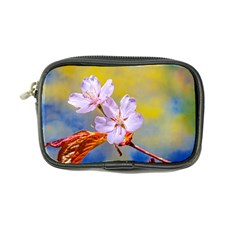 Sakura Flowers On Yellow Coin Purse by FunnyCow