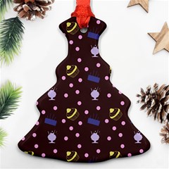 Cakes And Sundaes Chocolate Christmas Tree Ornament (two Sides) by snowwhitegirl