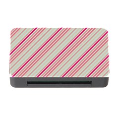 Candy Diagonal Lines Memory Card Reader With Cf by snowwhitegirl