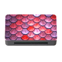 Red Mermaid Scale Memory Card Reader With Cf by snowwhitegirl