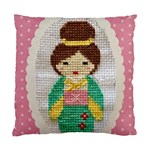 Cross Stitch Kimono Standard Cushion Case (Two Sides) Front
