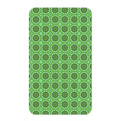 Floral Circles Green Memory Card Reader (rectangular) by BrightVibesDesign