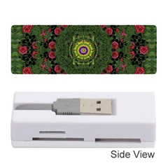 Sunshine Mandala In Rose Heaven Memory Card Reader (stick) by pepitasart