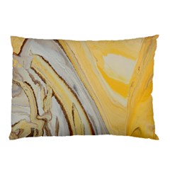 Yellow Jungle Pillow Case (two Sides) by WILLBIRDWELL