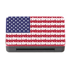Usa Flag Halloween Holiday Nightmare Stripes Memory Card Reader With Cf by PodArtist