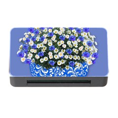 Marguerite Cornflower Vase Blossom Memory Card Reader With Cf by Simbadda