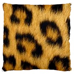 Animal Print Leopard Large Cushion Case (two Sides) by NSGLOBALDESIGNS2