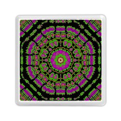 Flowers And More Floral Dancing A Happy Dance Memory Card Reader (square) by pepitasart