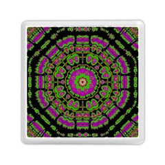 Flowers And More Floral Dancing A Happy Dance Memory Card Reader (square) by pepitasart