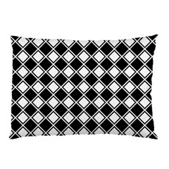Square Diagonal Pattern Seamless Pillow Case (two Sides) by Sapixe