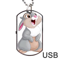Bear Dog Tag Usb Flash (two Sides) by NSGLOBALDESIGNS2