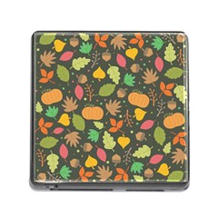 Thanksgiving Pattern Memory Card Reader (square 5 Slot) by Valentinaart