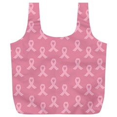 Pink Ribbon - Breast Cancer Awareness Month Full Print Recycle Bag (xl) by Valentinaart