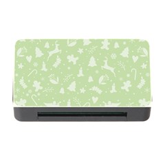 Christmas Pattern Memory Card Reader With Cf by Valentinaart