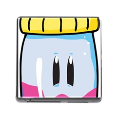 Purp Baby Bottle Memory Card Reader (square 5 Slot) by grimelab