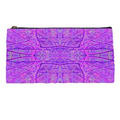 Hot Pink And Purple Abstract Branch Pattern Pencil Cases by myrubiogarden