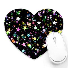 Wallpaper Star Advent Christmas Heart Mousepads by Wegoenart