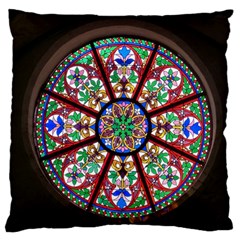 Church Window Window Rosette Standard Flano Cushion Case (one Side)