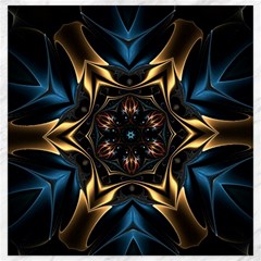 Pattern Texture Copper Teal Design Canvas 20  X 20  by Wegoenart