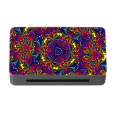 Kaleidoscope Pattern Ornament Memory Card Reader With Cf by Wegoenart