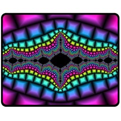 Fractal Art Artwork Digital Art Fleece Blanket (medium) 
