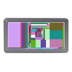 Fractal Gradient Colorful Infinity Art Memory Card Reader (mini) by Wegoenart