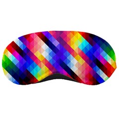 Abstract Background Colorful Pattern Sleeping Masks