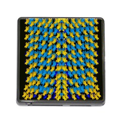 Flowers Coming From Above Ornate Decorative Memory Card Reader (square 5 Slot) by pepitasart
