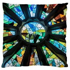 Cathedral Sagrada Família Barcelona Large Cushion Case (two Sides)