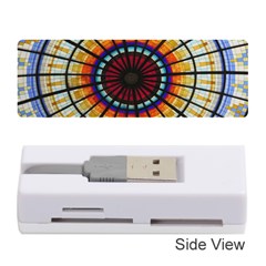 Background Stained Glass Window Memory Card Reader (stick) by Pakrebo