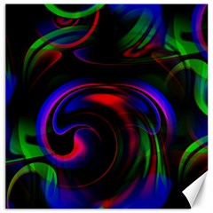 Swirl Background Design Colorful Canvas 12  X 12 