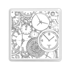 Time Goes On Memory Card Reader (square) by JezebelDesignsStudio