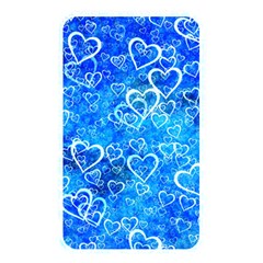Valentine Heart Love Blue Memory Card Reader (rectangular) by Mariart