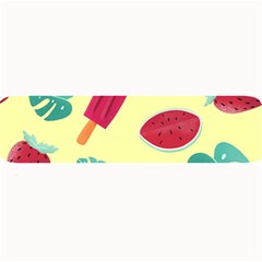 Watermelon Leaves Strawberry Large Bar Mats by Pakrebo