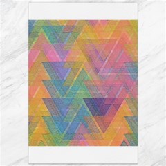 Triangle Pattern Mosaic Shape Canvas 20  X 30  by Pakrebo