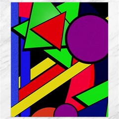Background Color Art Pattern Form Canvas 8  X 10  by Pakrebo