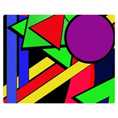 Background Color Art Pattern Form Double Sided Flano Blanket (medium)  by Pakrebo