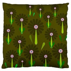Zappwaits Large Flano Cushion Case (two Sides) by zappwaits