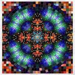 Mosaic Kaleidoscope Form Pattern Canvas 20  X 20  by Pakrebo