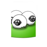 Sheep Agriculture Hill Group Flock Memory Card Reader (Rectangular) Front