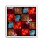 Abstract Depth Structure 3d Memory Card Reader (Square) Front