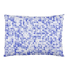 Blockchain Cryptography Pillow Case (two Sides) by Pakrebo